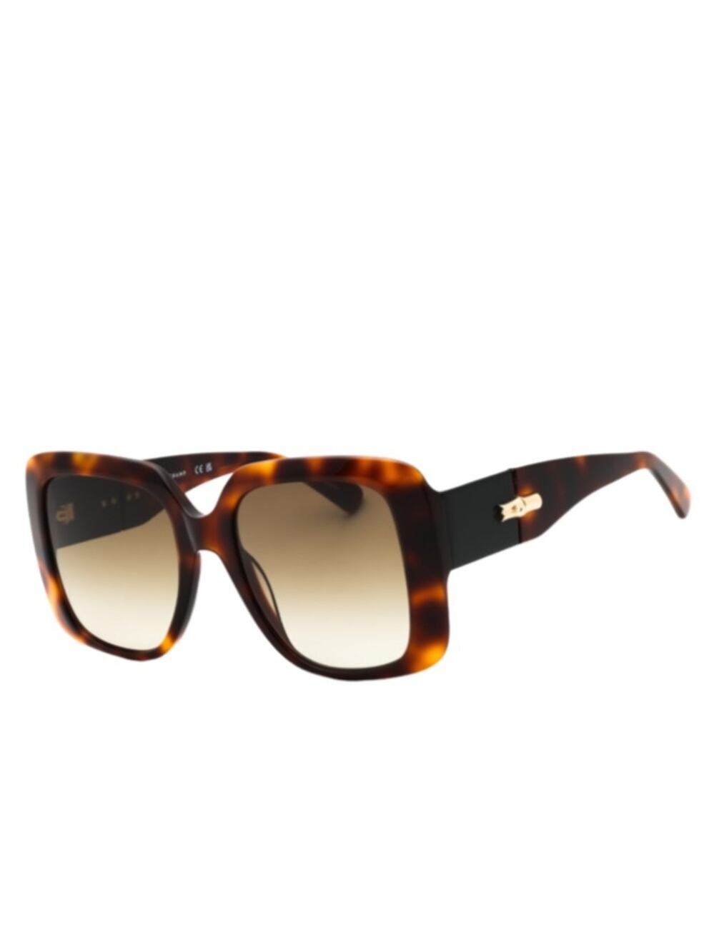 Longchamp Women's Sunglasses Havana Plastic Oversized Full Rim Frame LO713S 230